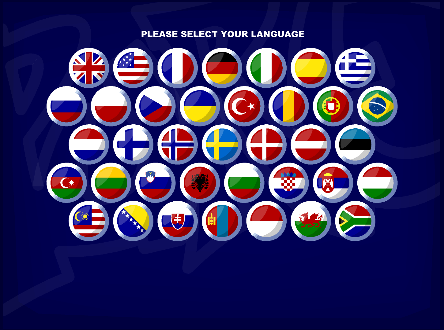 Purescore Language Selection